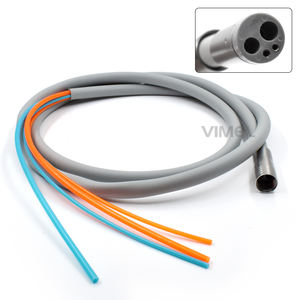 Tubo per Manipolo Dentale a 4 Fori in Gel di Silicone Morbido con Connettore per Unità Odontoiatrica, Tubo Flessibile per Manipolo Dentale - Product Image 1