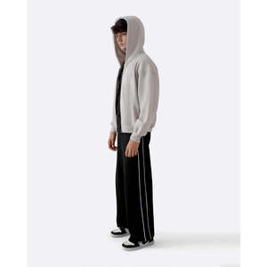 Vente en gros de sweats à capuche pour hommes en tissu éponge, tailles uniformes, directement de l'usine - Product Image 1