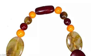 Collar de Resina y Latón de Lujo Personalizado para Mujer, Hecho a Mano con Cuentas y Perlas de Alto Brillo, Última Moda de la India - Product Image 3