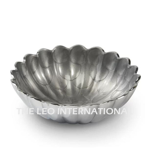 Bol de service pour fruits et légumes, tendance du moment, finition nickelée brillante, pour la maison, l'hôtel et le restaurant - Product Image 4