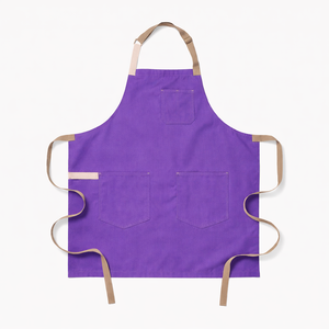 Delantal de Limpieza sin Mangas, Resistente al Agua, de Alta Resistencia, Personalizado, con Dos Bolsillos de Lona Estampada y Algodón Orgánico - Product Image 2