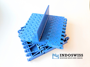 ISMB 50 VT 25MM Tacos verticales para cintas transportadoras Levantamiento de materiales de planos horizontales a verticales Uso industrial - Product Image 5