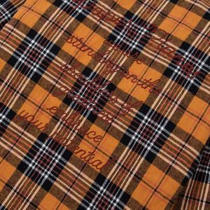 Camisa de franela de algodón a cuadros para hombre, superventas, manga larga abotonada, tallas altas, franela transpirable, diseño de estampado - Product Image 4