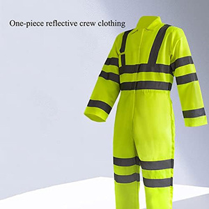 Uniforme de trabajo de alta visibilidad OEM de alta calidad, precio al por mayor de Color sólido, uniforme de trabajo de seguridad reflectante a prueba de polvo - Product Image 3