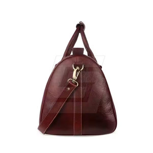 Unique Style <b>Leather</b> Duffle <b>Bag</b> For <b>Men</b> And Women Designed For <b>Travel</b> And Daily Commute With High Quality Material - Product Image 3