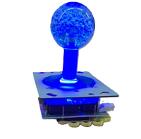 Manette de jeu filaire Jyuee Ang avec LED bleues, contrôle optique JS-EPC, pour machines de jeu d'arcade à monnayeur
