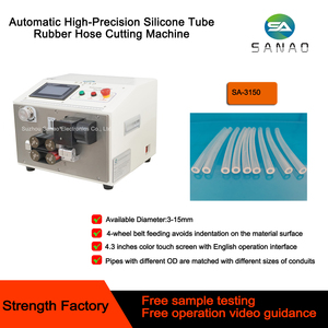 Nhà Máy Giá 3150 tự động linh hoạt PP Ống cắt máy Silicone ống ống Ống máy cắt PVC <span class=keywords><strong>s</strong></span>óng ống máy cắt - Product Image 4