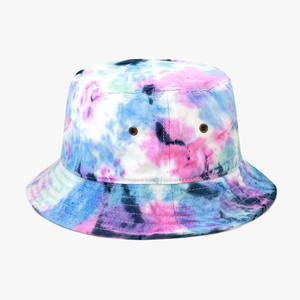 Sombrero de Pescador Reversible de Diseño Nuevo y Moderno, Personalizado con Letras Tie-Dye en Ambos Lados - Product Image 1