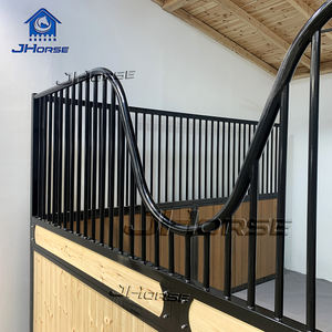 Panneaux latéraux stables de luxe Lesign Équipement pour chevaux Portes Boîte Panneaux avant Remplissage en bois Équipement pour chevaux robuste - Product Image 6