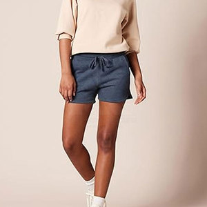 กางเกงขาสั้นลำลองผู้หญิงสำหรับกิจกรรมกลางแจ้ง ราคาขายส่ง รับสกรีนโลโก้ ทรงโอเวอร์ไซส์ น้ำหนักเบา ระบายอากาศได้ดี ลายฮิต - Product Image 2