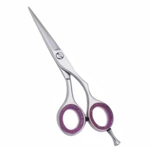 Tijeras de peluquero bordadas profesionales personalizadas OEM, accesorios de peluquería/corte de pelo de acero inoxidable para salón de belleza - Product Image 2