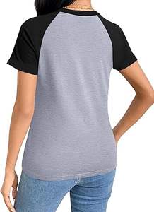 Camiseta de Hombre Nueva, Superventas, con Ribete en Contraste, 100% Algodón, Transpirable, Mangas Raglán, Corte Regular de Verano, Ecológica - Product Image 2