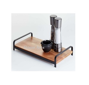 ถาดเสิร์ฟอาหารไม้ดีไซน์ใหม่ล่าสุดถาดเสิร์ฟอาหารบนโต๊ะอาหารถาดเสิร์ฟของหวานวันที่ - Product Image 2