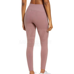 Leggings de Yoga Personalizados de Nuevo Estilo, Color Personalizado, Leggings para Mujer Hechos en Pakistán - Product Image 3