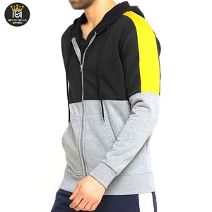 Servicio de OEM Sudadera con capucha para hombre superventas Chaqueta con cremallera personalizada de secado rápido Sudaderas con capucha para hombre de algodón 100% - Product Image 2