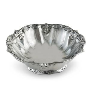 Cuenco para servir de gran venta, esmalte plateado brillante, diseño personalizado, frutas para el hogar, hoteles, restaurantes, cuenco de uso a precios bajos - Product Image 1