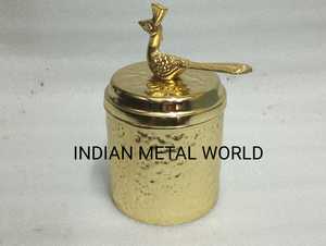 Tarro de frutas secas de primera calidad de diseño moderno diseño de flores de metal que sirve tarro de frutas secas para mesa tarro decorativo de frutas secas - Product Image 3