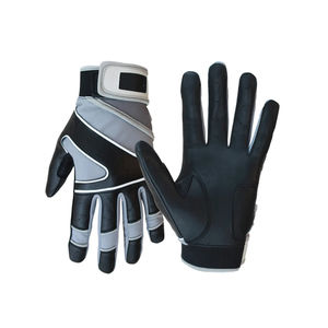 Gants de frappe de baseball avec une adhérence et un confort améliorés, paume en cuir de qualité supérieure pour des coups puissants - Product Image 3