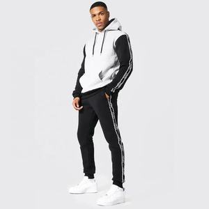Vente en gros nouvel arrivage de survêtements de sport de qualité supérieure pour hommes, survêtements à capuche gris XXL, vêtements de sport respirants pour l'hiver - Product Image 1