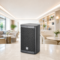 Sistem Speaker Full Range 2 Arah DBK 8 Inch Dengan Amplifier Dan Mikrofon Untuk KTV Studio Pesta