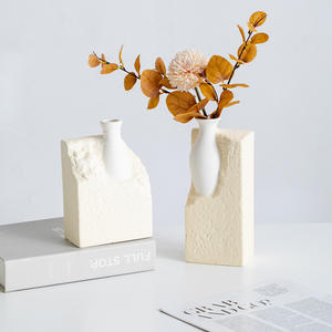 Porte-livres créatif en céramique, vase décoratif, porte-livres moderne, vase à fleurs, support de <span class=keywords><strong>livre</strong></span>, ornements de bureau - Product Image 2