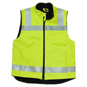 Chaleco de Seguridad Reflectante de Microfibra Ligero de Alta Calidad, Ropa de Trabajo de Alta Visibilidad, Colores Personalizados, Servicio OEM/ODM - Product Image 3