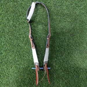 Western Bridele Western Horse Collar de pecho Logotipo personalizado Cómodo Cuero Headstall Collar de pecho Latón-SS Ajuste Mejor precio - Product Image 2