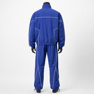 Conjunto Deportivo Cortavientos para Hombre, Ligero e Impermeable, Chaqueta y Pantalones Deportivos con Logotipo Personalizado, Ropa Deportiva para Correr - Product Image 2