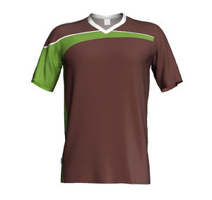 Camiseta de fútbol personalizada con estampado completo de fábrica, ropa deportiva clásica con cuello en V para hombre, camisetas de fútbol personalizadas - Product Image 3
