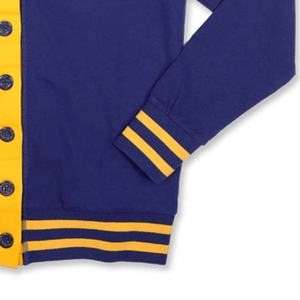 Prendas de punto de diseñador con cuello en V personalizado, estilo coreano, hermandades universitarias, fraternidad, cárdigans de punto, decoración de botones para la temporada de primavera - Product Image 6