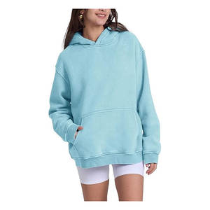 เสื้อฮู้ดดี้ทรงโอเวอร์ไซส์สไตล์วินเทจ ผ้าเฟรนช์เทอร์รี่ ผสมโพลีเอสเตอร์/คอตตอน ซักกรด ทรงบ็อกซี่ น้ำหนักมาก เหมาะสำหรับฤดูหนาว แบบยูนิเซ็กส์ สีสโตน - Product Image 3