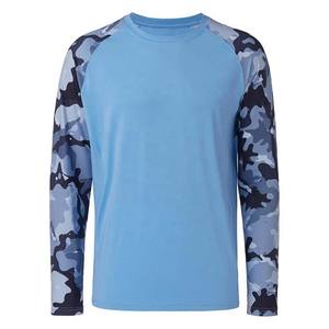 Chemise de pêche personnalisée Chemise de sport respirante à séchage rapide pour hommes Camouflage grande taille Chemises de pêche Fabrication de vêtements de haute qualité - Product Image 1