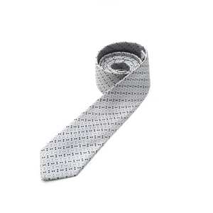 Corbata de lana ajustada moderna con estampado de logotipo de Cachemira suave para hombre, corbata deportiva con monograma clásico de seda Floral Retro con cuello a rayas - Product Image 3