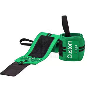 Muñequeras de soporte fuerte diseñadas para levantar sesiones de gimnasio Muñequeras transpirables - Product Image 2