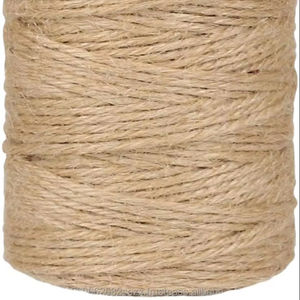 Cordel de Yute de 3 mm x 350 pies, 3 Hebras, Trenzado, Multiusos, Empalmable, para Manualidades, Jardinería, Envoltura de Regalos, Decoración Artística, Embalaje - Product Image 1