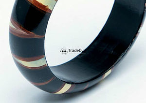 Brazaletes de madera natural Unisex de calidad superior, joyería de moda hecha a mano, regalo disponible en diferentes tamaños por Tradebyd - Product Image 4