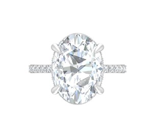 High on Demand Modern 0,8 Ct Solitaire Diamond Ring Joyería minimalista para compromiso y aniversario de la India - Product Image 2