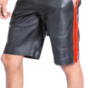 Boxers en cuir avec fermeture éclair sur le devant, rouge, simili cuir, vêtements de club fétichistes, sous-vêtements - Product Image 6