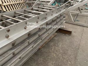 <span class=keywords><strong>Échelle</strong></span> <span class=keywords><strong>de</strong></span> cage à chat fixe en acier inoxydable pour l'extérieur - Product Image 4