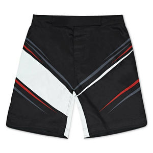 Shorts MMA pour hommes, dernier design, logo personnalisé, 100% polyester, séchage rapide, respirant, léger, vente en gros - Product Image 4