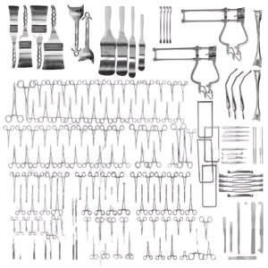 129個の腸の切除と基本的な腹腔切開セット医療器具手術キット高品質ステンレス鋼一般外科 - Product Image 5