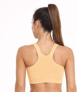 Sujetador Deportivo Ecológico Reversible con Estampado, de Alta Sujeción, con Cierre Frontal y Sin Varillas, para Yoga y Uso Postoperatorio - Product Image 6