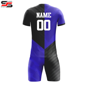 Maillot de football personnalisé pour homme, à séchage rapide, uniforme de football personnalisé avec ensemble de chemises assorties - Product Image 2