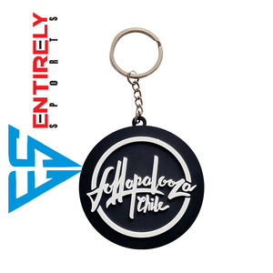 LLavero de goma su propio logotipo personalizado Hotel de negocios personalizado 2D 3D suave PVC carta llavero promocional - Product Image 1