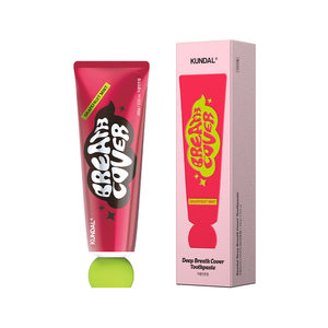 ยาสีฟันคุนดัล ดีพ บรีธ คัฟเวอร์ 100 กรัม พร้อมสายรัด 1 เส้น สำหรับใช้ในบ้าน ช่วยลดกลิ่นปากและฟันผุ - Product Image 3