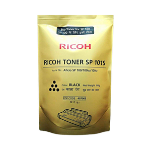 Bolsa de Recarga de Tóner Láser a Color para Impresora y Copiadora Ricoh SP 101S - Negro - Product Image 1