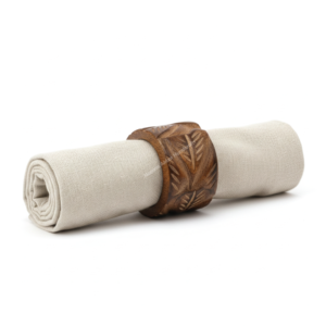 Porte-serviettes en bois rustique personnalisé pour Thanksgiving, fête à domicile, décoration de table de mariage, fournisseur en gros, fabricant - Product Image 2