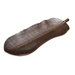 Plateau de service de forme ovale de qualité supérieure de luxe Hot Vantage avec finition en or antique pour la décoration de la maison et la décoration de table - Product Image 6