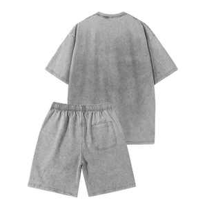 Highstreet กางเกงขาสั้นสำหรับผู้ชายผ้าฝ้าย100% สไตล์ลำลองกางเกงขาสั้นผ้าแห้งเร็วไซส์พิเศษออกแบบโลโก้ได้ตามต้องการ - Product Image 2