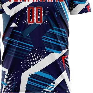 Uniforme de fútbol para hombres de alta tendencia, hecho a medida con material ligero, fácil de usar, transpirable, cómodo, ropa de fútbol duradera - Product Image 6